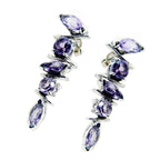 Amethyst-Japanese-Amanda-multiple-Stud-Purple-92.5-Silver-Earring
