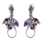Amethyst-Korean-Sofia-multiple-Stud-Purple-92.5-Silver-Earring
