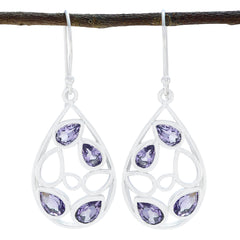 Amethyst-Turkish-Stella-multiple-Dangle-Purple-Sterling-Silver-Earring