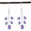 Amethyst-Mexican-Victoriaa-multiple-Dangle-Purple-Sterling-Silver-Earring