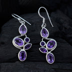Amethyst-Russian-Anna-Penta-Dangle-Purple-925-Silver-Earring