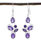 Amethyst-Russian-Anna-Penta-Dangle-Purple-925-Silver-Earring