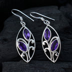 Amethyst-Egyptian-Audrey-Toi-et-Moi-Dangle-Purple-925-Sterling-Silver-Earring