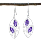 Amethyst-Egyptian-Audrey-Toi-et-Moi-Dangle-Purple-925-Sterling-Silver-Earring