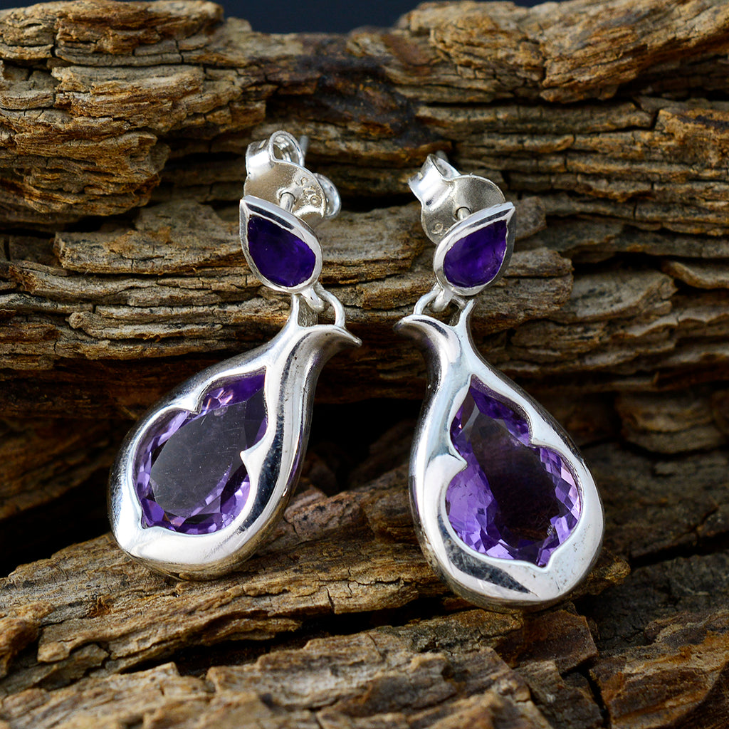 Amethyst-Russian-Eliza-Toi-et-Moi-Stud-Purple-925-Silver-Earring