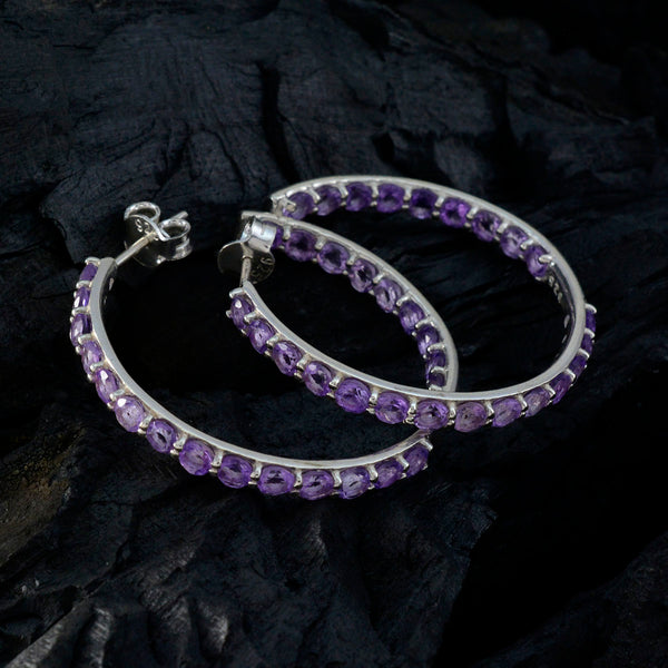Amethyst-Turkish-Scarlett-multiple-Stud-Purple-925-Silver-Earring