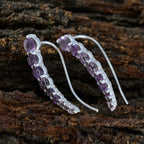 Amethyst-German-Ying-multiple-EarCuff-Purple-925-Silver-Earring