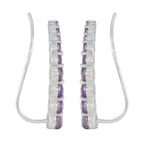 Amethyst-German-Ying-multiple-EarCuff-Purple-925-Silver-Earring