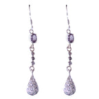 Amethyst-Australian-Bianca-multiple-Dangle-Purple-925-Silver-Earring