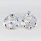 Amethyst-Spanish-Wen-multiple-Stud-Purple-92.5-Silver-Earring