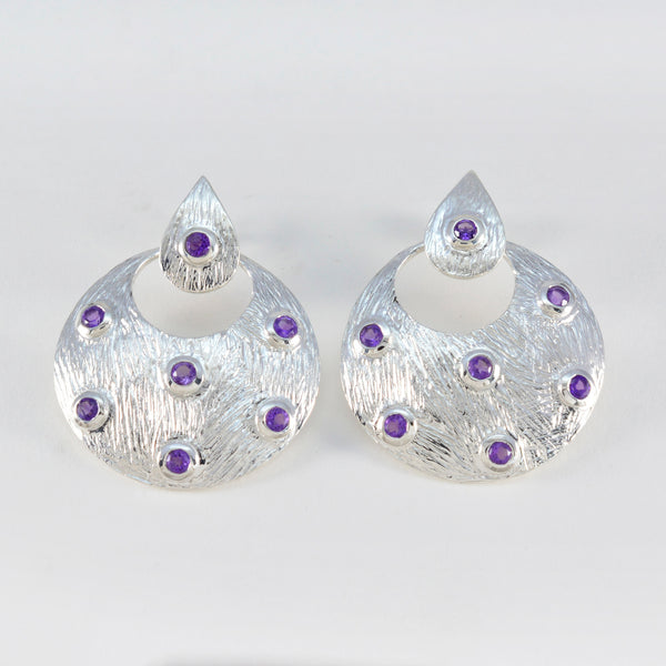 Amethyst-Spanish-Wen-multiple-Stud-Purple-92.5-Silver-Earring