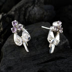 Amethyst-Latin-American-Camila-multiple-Stud-Purple-925-Silver-Earring