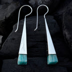 Amazonite-German-Carolina-Solitaire-Dangle-Green-92.5-Silver-Earring