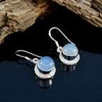 Blue-Chalcedony-American-Dayana-multiple-Dangle-Blue-92.5-Silver-Earring