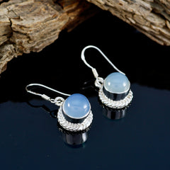 Blue-Chalcedony-American-Dayana-multiple-Dangle-Blue-92.5-Silver-Earring
