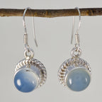 Blue-Chalcedony-American-Dayana-multiple-Dangle-Blue-92.5-Silver-Earring