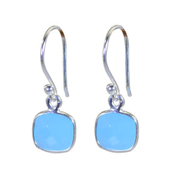 Blue-Chalcedony-Italian-Gabriela-multiple-Dangle-Blue-925-Silver-Earring