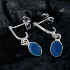 Blue-Chalcedony-German-Laura-multiple-Stud-Blue-92.5-Silver-Earring