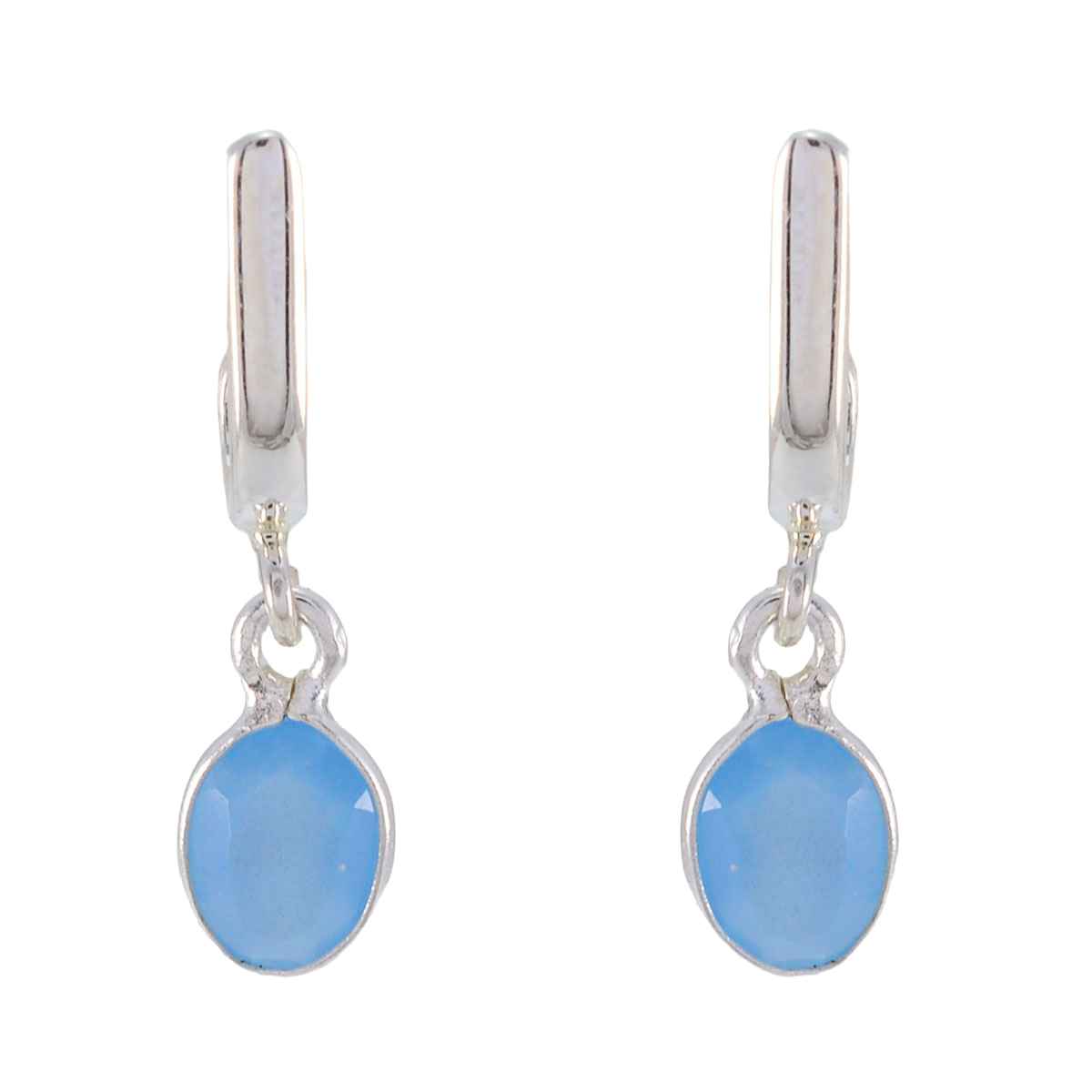 Blue-Chalcedony-German-Laura-multiple-Stud-Blue-92.5-Silver-Earring メイン画像