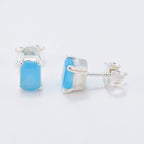 Blue-Chalcedony-Australian-Carla-Solitaire-Stud-Blue-92.5-Silver-Earring