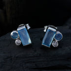 Chalcedony-Mexican-Patricia-multiple-Stud-Blue-92.5-Silver-Earring