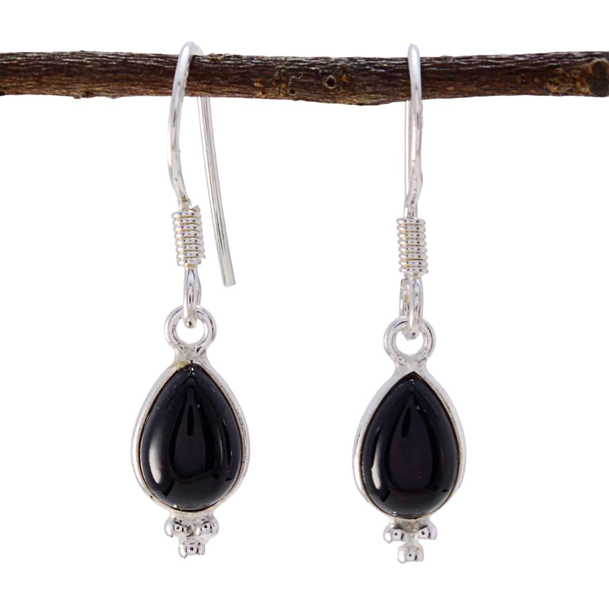 Black-Onyx-Egyptian-Isabella-multiple-Dangle-Black-925-Silver-Earring