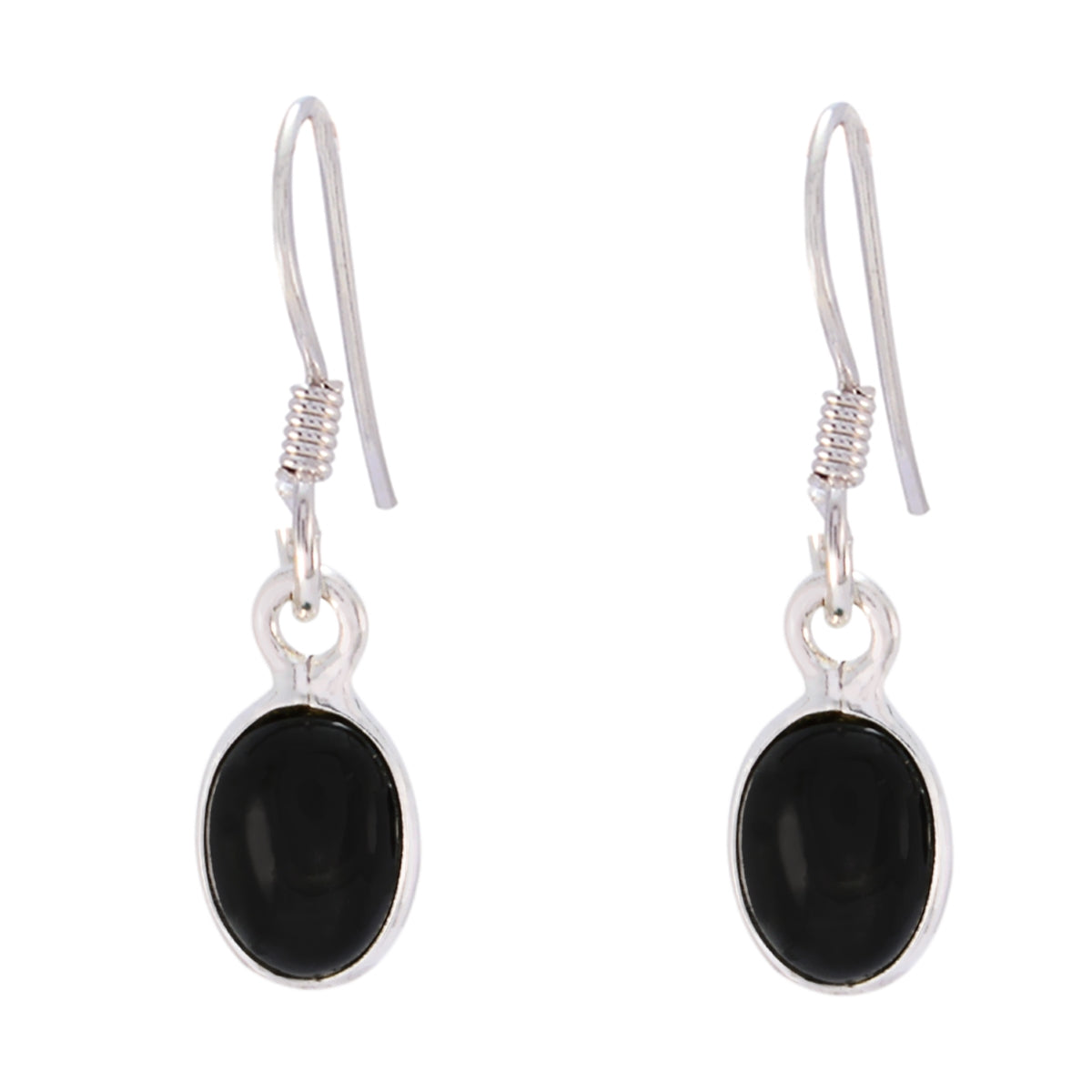 Black-Onyx-Moroccan-Sofía-multiple-Dangle-Black-925-Silver-Earring Hoofdafbeelding