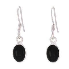 Black-Onyx-Moroccan-Sofía-multiple-Dangle-Black-925-Silver-Earring
