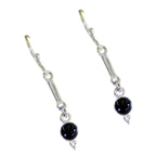 Black-Onyx-Latin-American-Luna-multiple-Dangle-Black-Sterling-Silver-Earring