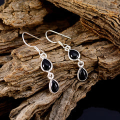 Black-Onyx-American-Valentina-multiple-Dangle-Black-925-Sterling-Silver-Earring
