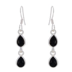 Black-Onyx-American-Valentina-multiple-Dangle-Black-925-Sterling-Silver-Earring