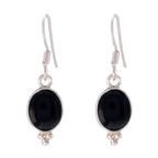 Black-Onyx-French-Valentina-multiple-Dangle-Black-Sterling-Silver-Earring