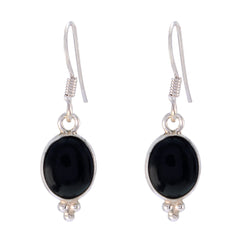 Black-Onyx-French-Valentina-multiple-Dangle-Black-Sterling-Silver-Earring