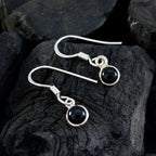 Black-Onyx-Japanese-Aaliyah-multiple-Dangle-Black-Sterling-Silver-Earring