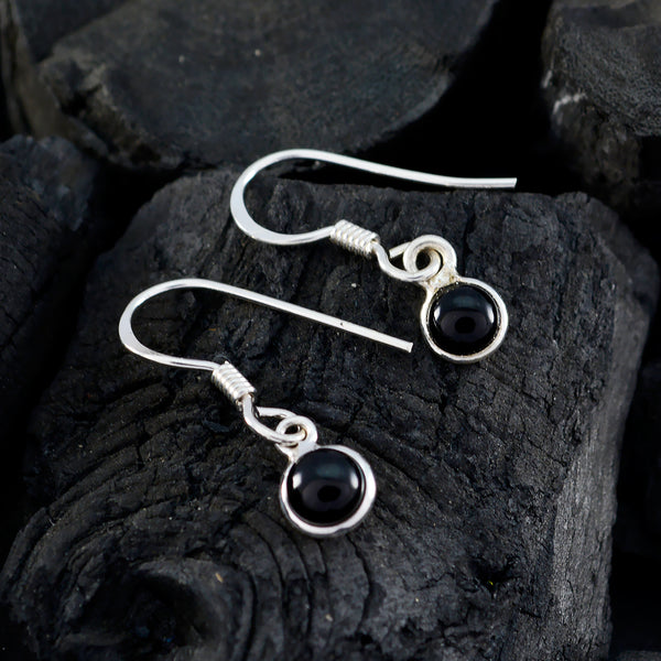 Black-Onyx-Japanese-Aaliyah-multiple-Dangle-Black-Sterling-Silver-Earring