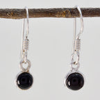 Black-Onyx-Japanese-Aaliyah-multiple-Dangle-Black-Sterling-Silver-Earring