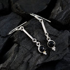 Black-Onyx-Turkish-Elena-multiple-Dangle-Black-92.5-Silver-Earring