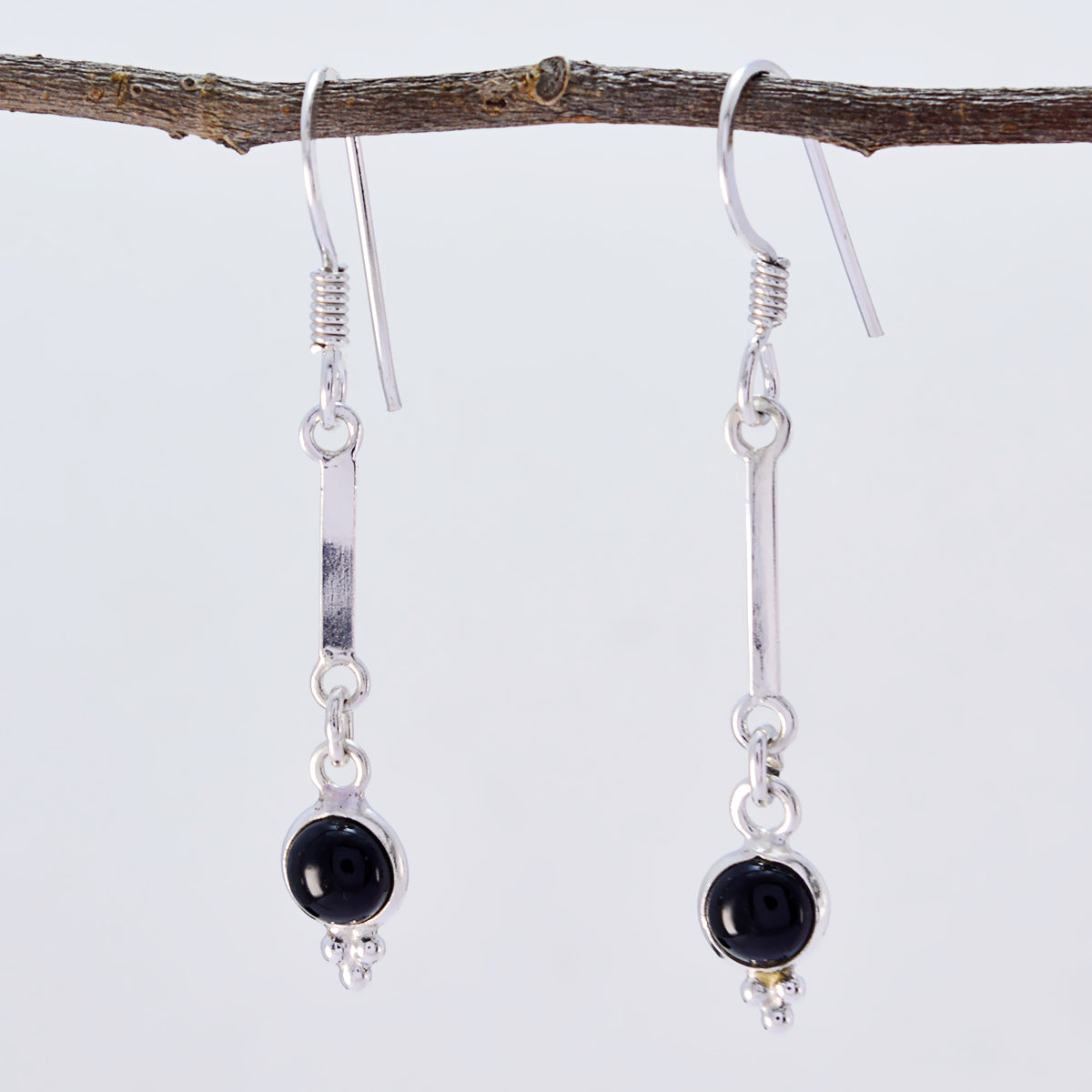 Black-Onyx-Turkish-Elena-multiple-Dangle-Black-92.5-Silver-Earring