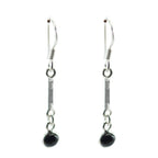 Black-Onyx-Italian-Addison-multiple-Dangle-Black-925-Silver-Earring