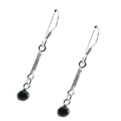 Black-Onyx-Italian-Addison-multiple-Dangle-Black-925-Silver-Earring