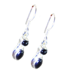 Black-Onyx-Middle-Eastern-Agnes-multiple-Dangle-Black-Sterling-Silver-Earring