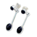 Black-Onyx-Russian-Haruka-multiple-Stud-Black-Sterling-Silver-Earring