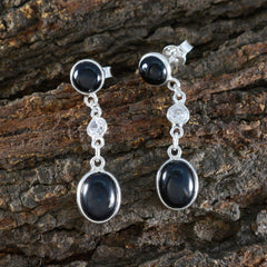 Black-Onyx-French-Anna-multiple-Stud-Black-Sterling-Silver-Earring
