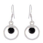 Black-Onyx-African-Audrey-multiple-Dangle-Black-92.5-Silver-Earring