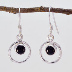 Black-Onyx-African-Audrey-multiple-Dangle-Black-92.5-Silver-Earring