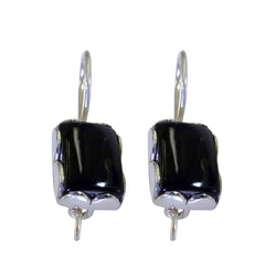 Black-Onyx-Russian-Aurora-multiple-Dangle-Black-Silver-Earring