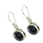 Black-Onyx-Egyptian-Ava-multiple-Dangle-Black-925-Silver-Earring