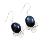 Black-Onyx-American-Bella-multiple-Dangle-Black-Silver-Earring