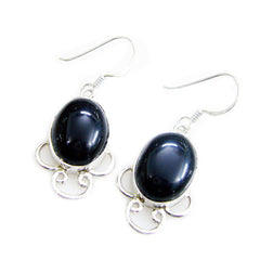 Black-Onyx-American-Bella-multiple-Dangle-Black-Silver-Earring
