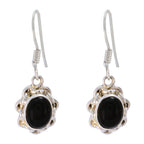 Black-Onyx-Middle-Eastern-Leah-multiple-Dangle-Black-Sterling-Silver-Earring